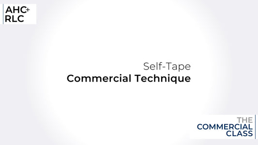Self-Tape Commercial Technique
