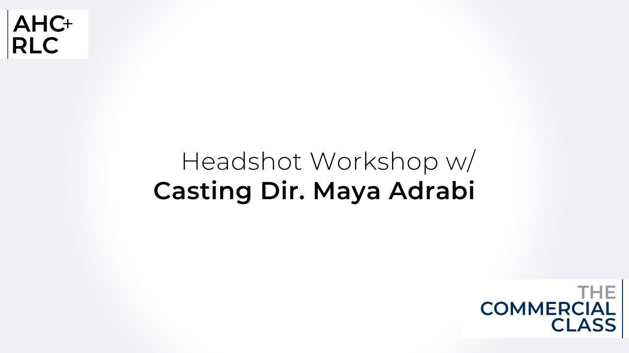 Headshot Workshop with CD Maya Adrabi