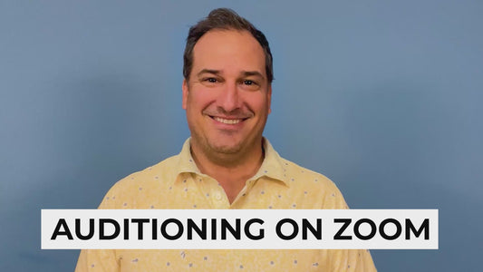 Auditioning on Zoom
